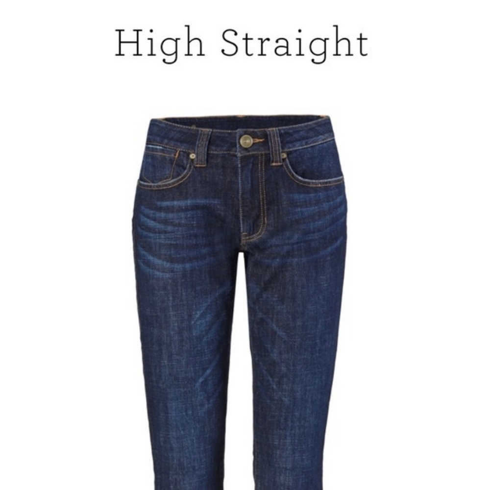 CAbi High Straight Jeans Size 6
